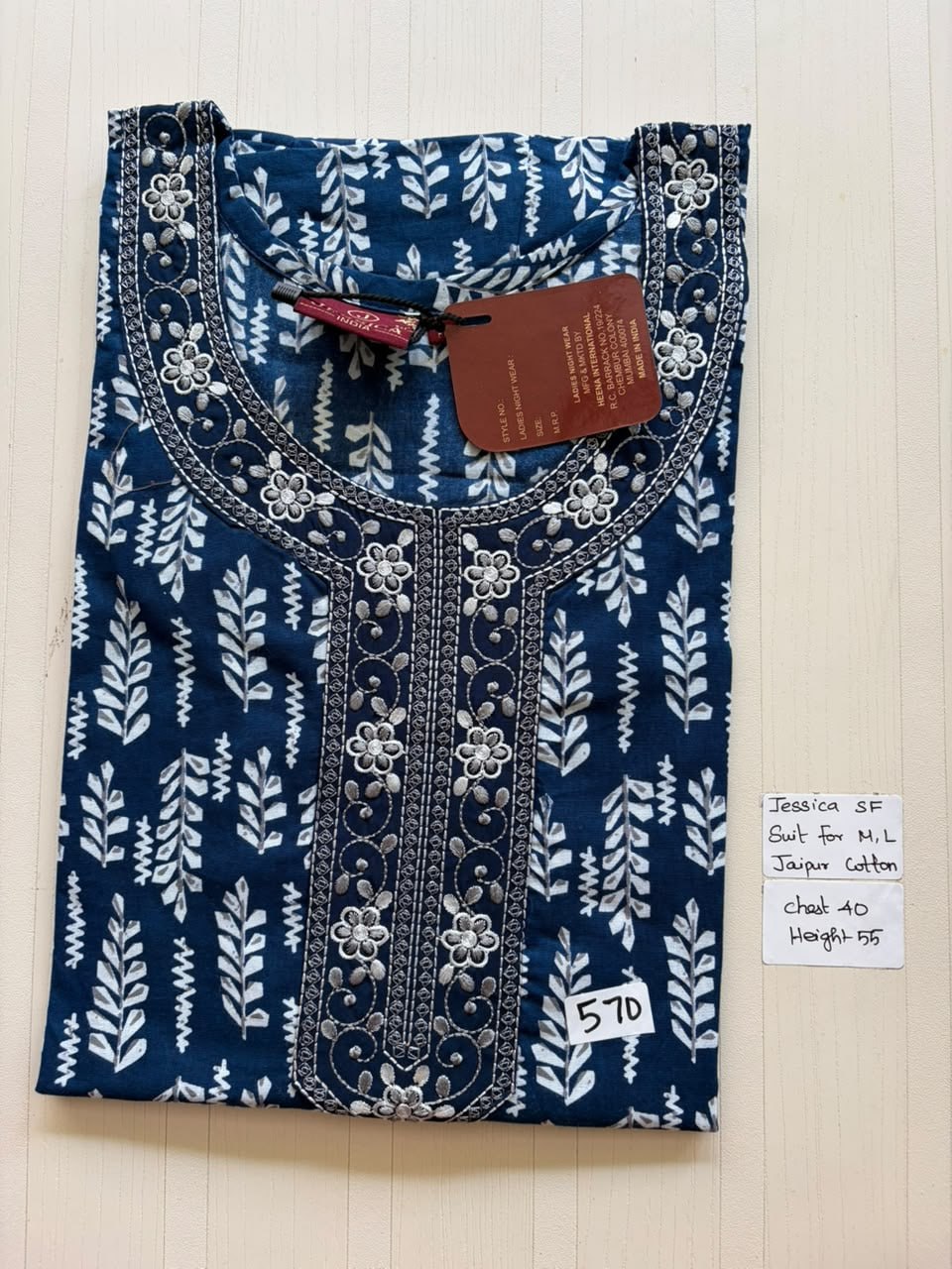 AJS 263 Jessica Slimfit VV AL JC Nighty 550