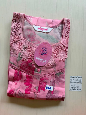 ASS 242 Shandar Spun nighty