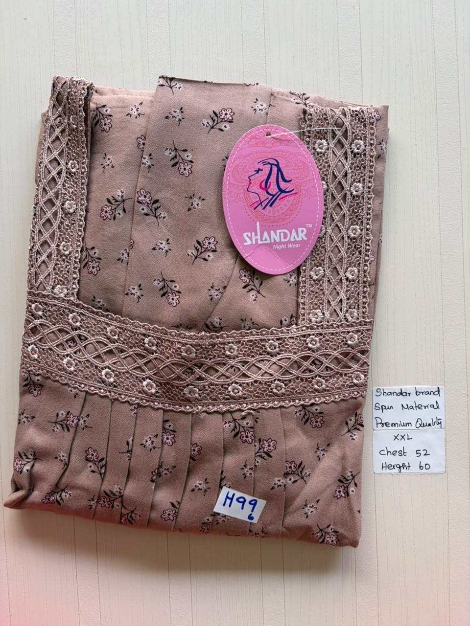 DSS 243 Height Shandar Spun nighty