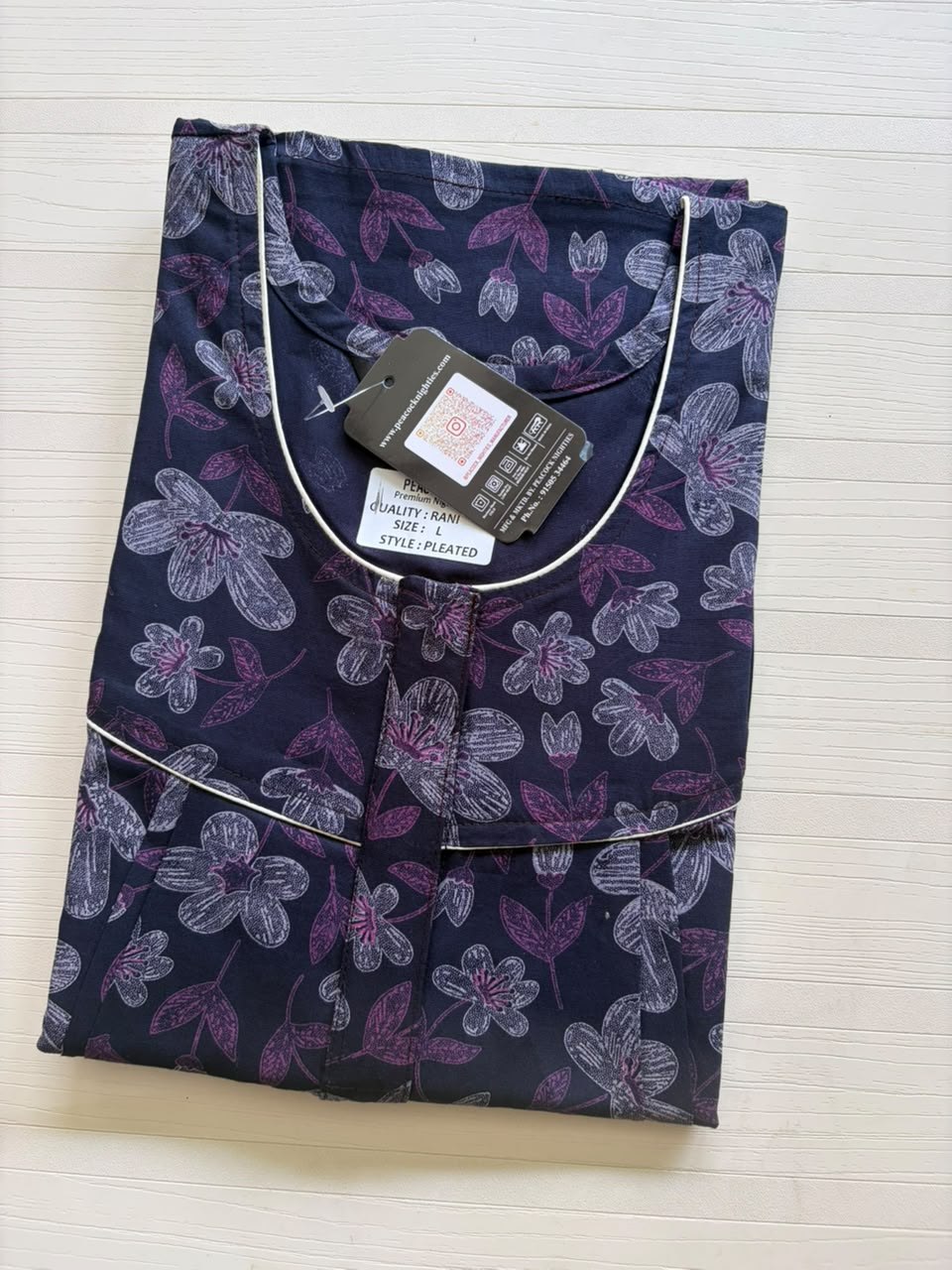 AAS5108 Peacock pleats Zip premium quality BP DD