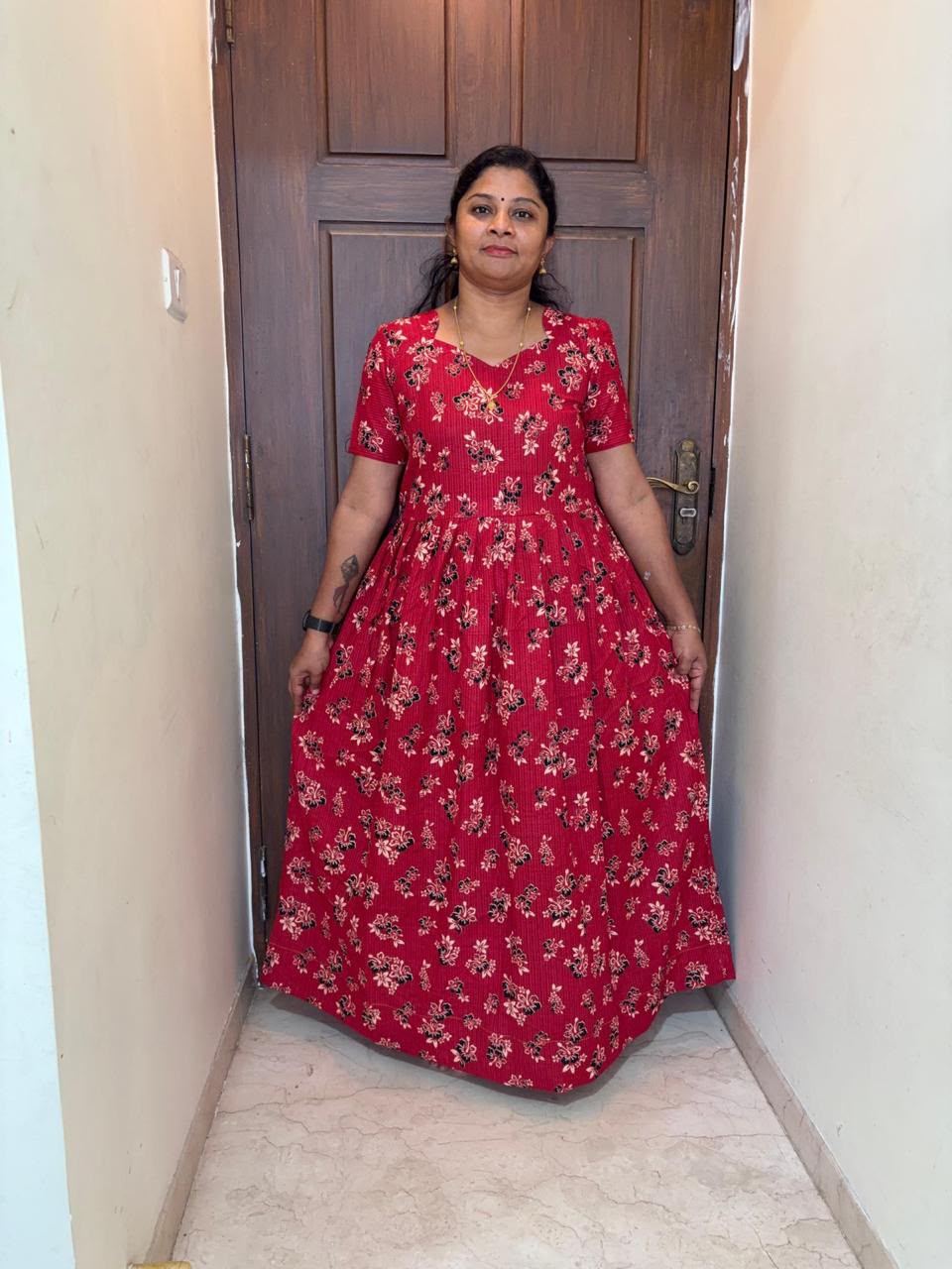 MFS 354 Peacock Height Maxi Frock YY1 YY2