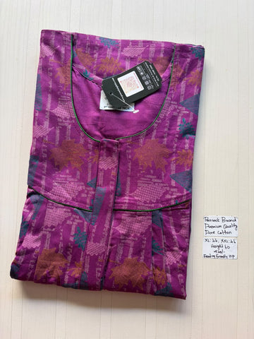 AASHP 348 Height Peacock Zip Nighty BP HP CPS DPS