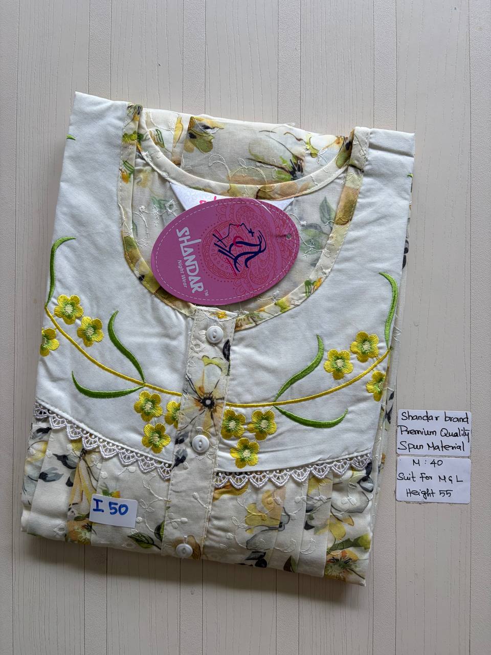 ASS169 Shandar Spun nighty