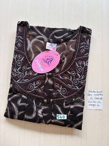 css 580 Shandar light Spun nighty