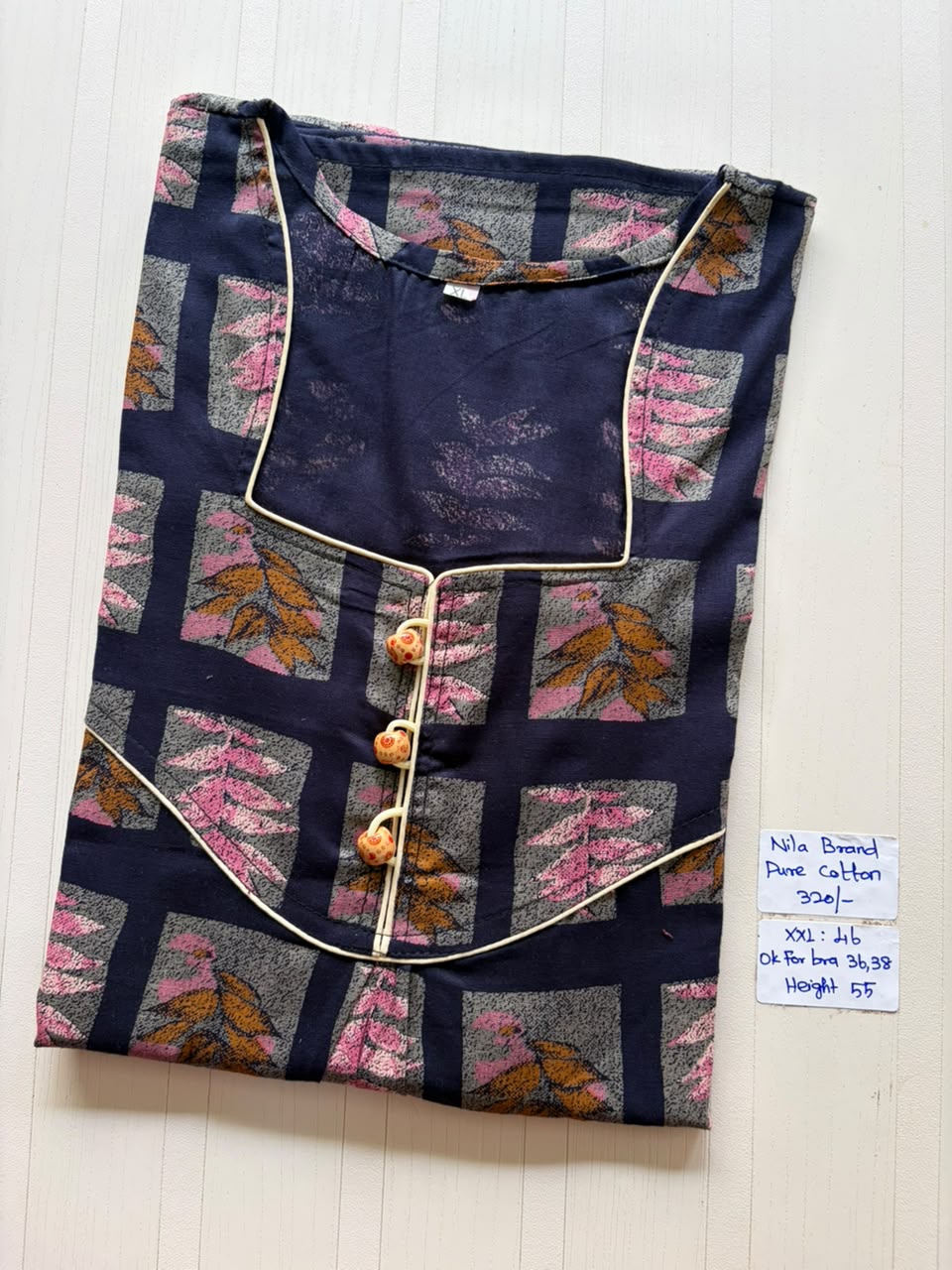 NP 053 Nila Brand No zip Nighty DPS