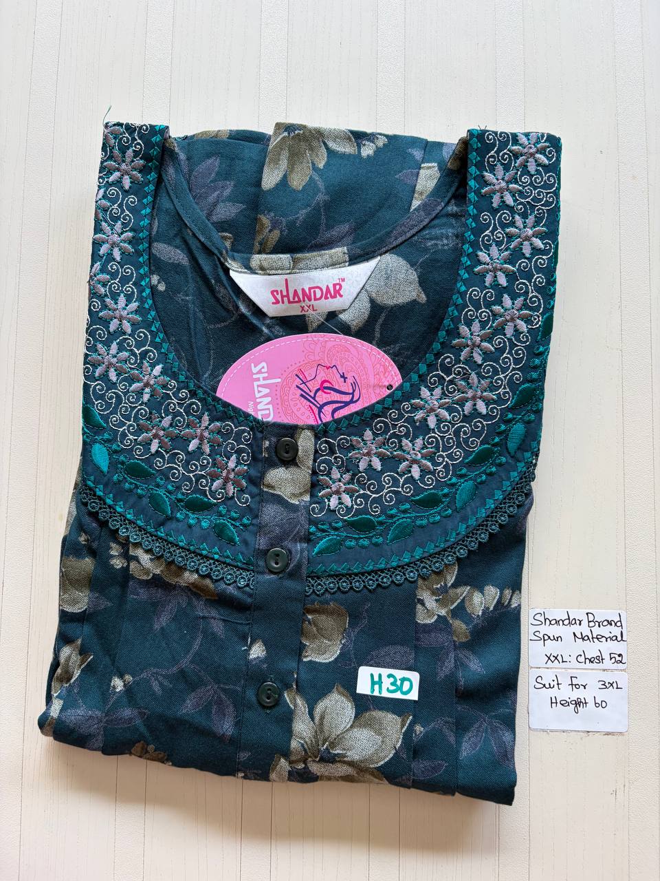 Dss 365 Shandar Spun nighty