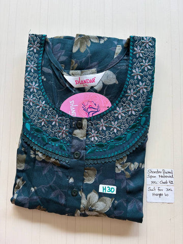 Dss 365 Shandar Spun nighty