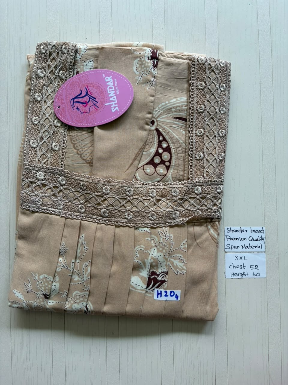 DSS189 Height Shandar Spun Nighty
