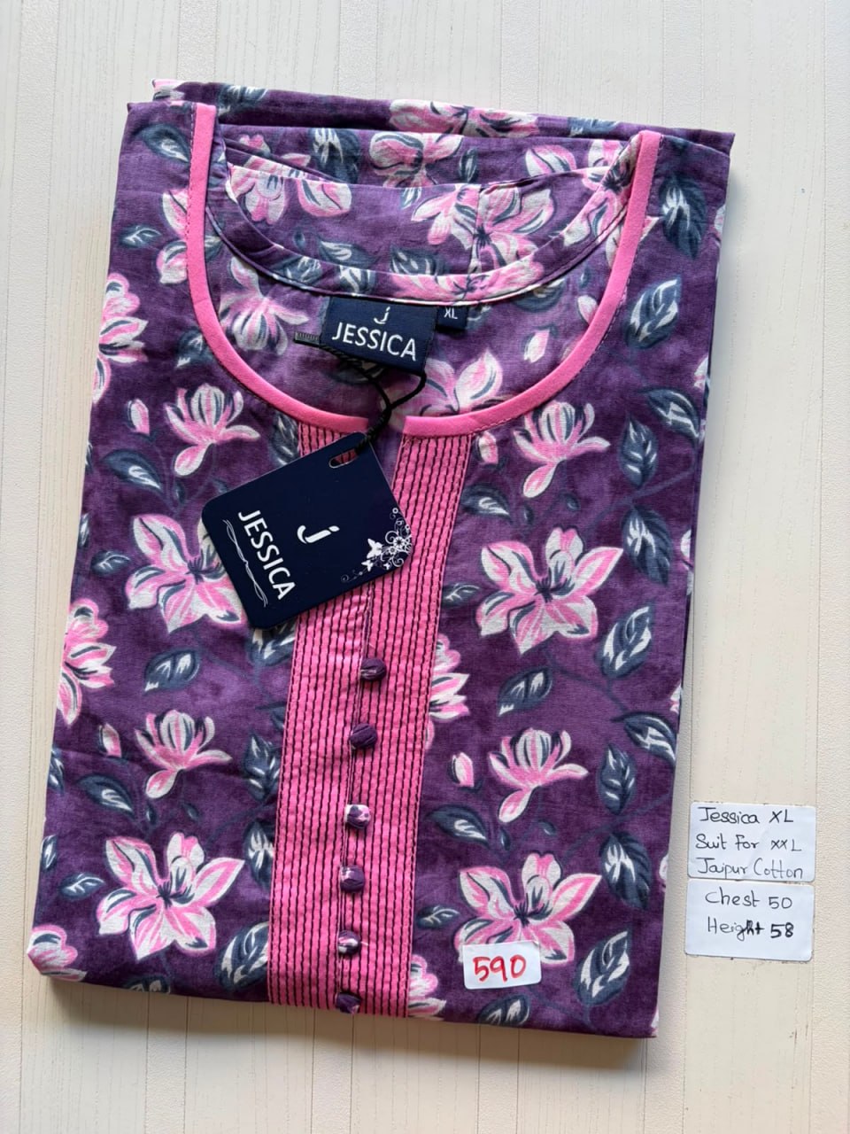 CJS 180 Height Jessica VV AL JC Nighty 550