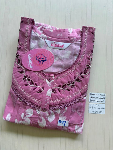 BS209 Shandar Spun nighty