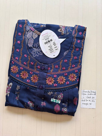 bss 457 Shandar Spun nighty