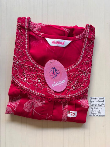 BSS 648 Shandar Spun nighty