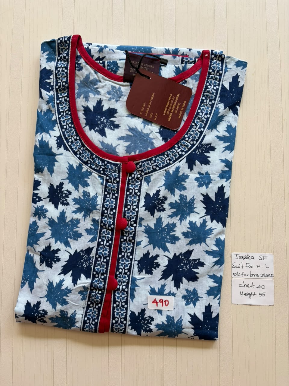 AJS 197 Jessica Slimfit VV AL JC Nighty 550
