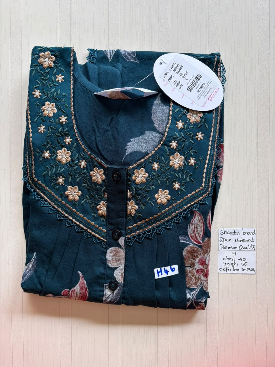 ASS 240 Shandar Spun nighty