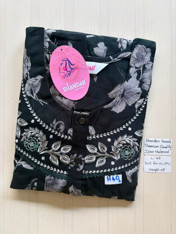 BS368 Shandar Spun nighty