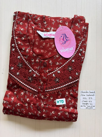 DSS 174 Height Shandar Spun nighty