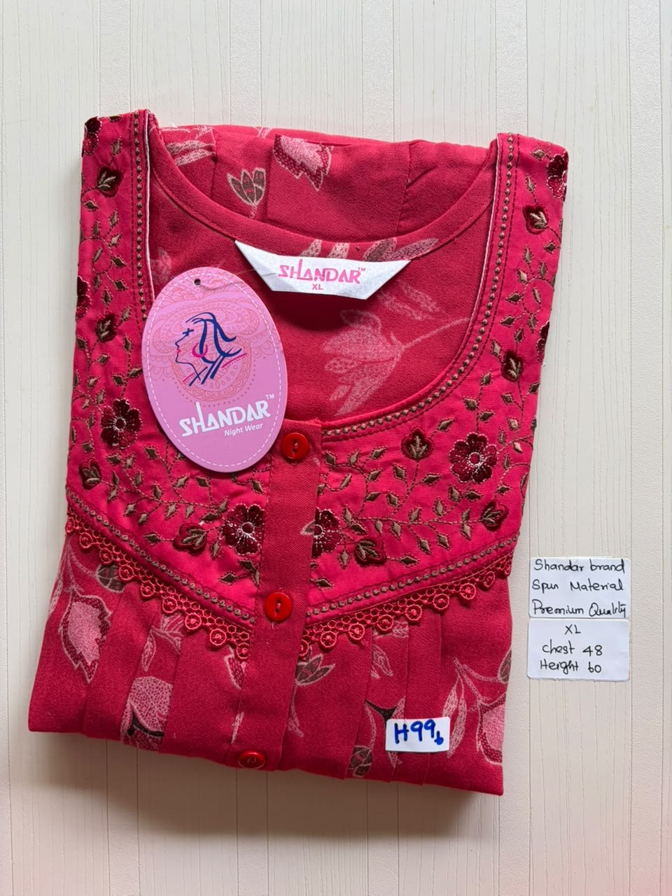CSS 303 Height Shandar Spun nighty
