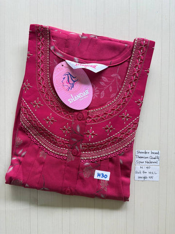 ASS099 Shandar Spun nighty