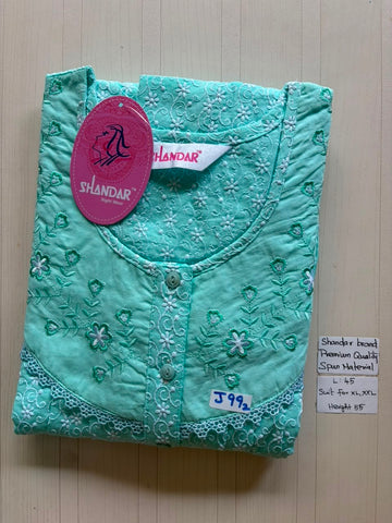 BS440 Shandar Spun nighty