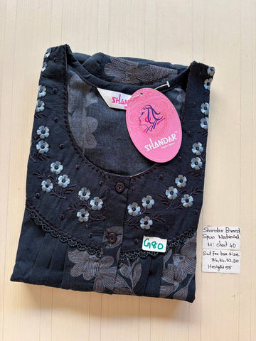 ASS 853 Shandar Spun nighty