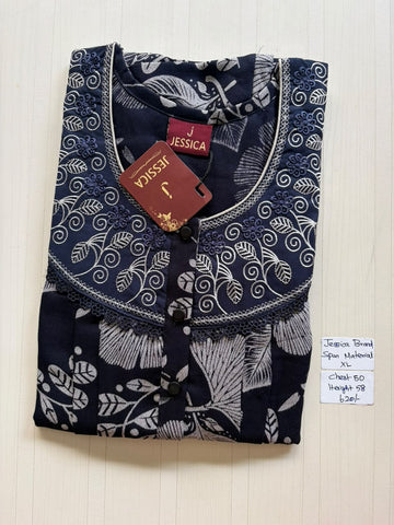 CJS 531 Height Jessica Pleats Spun Nighty 550