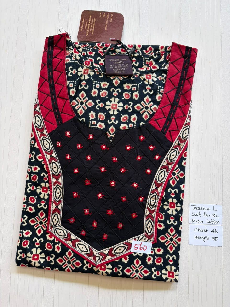 BJS 1487 Jessica VV AL JC Nighty 550