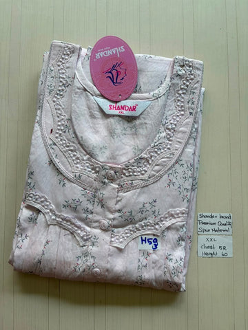 DSS160 Height Shandar Spun Nighty