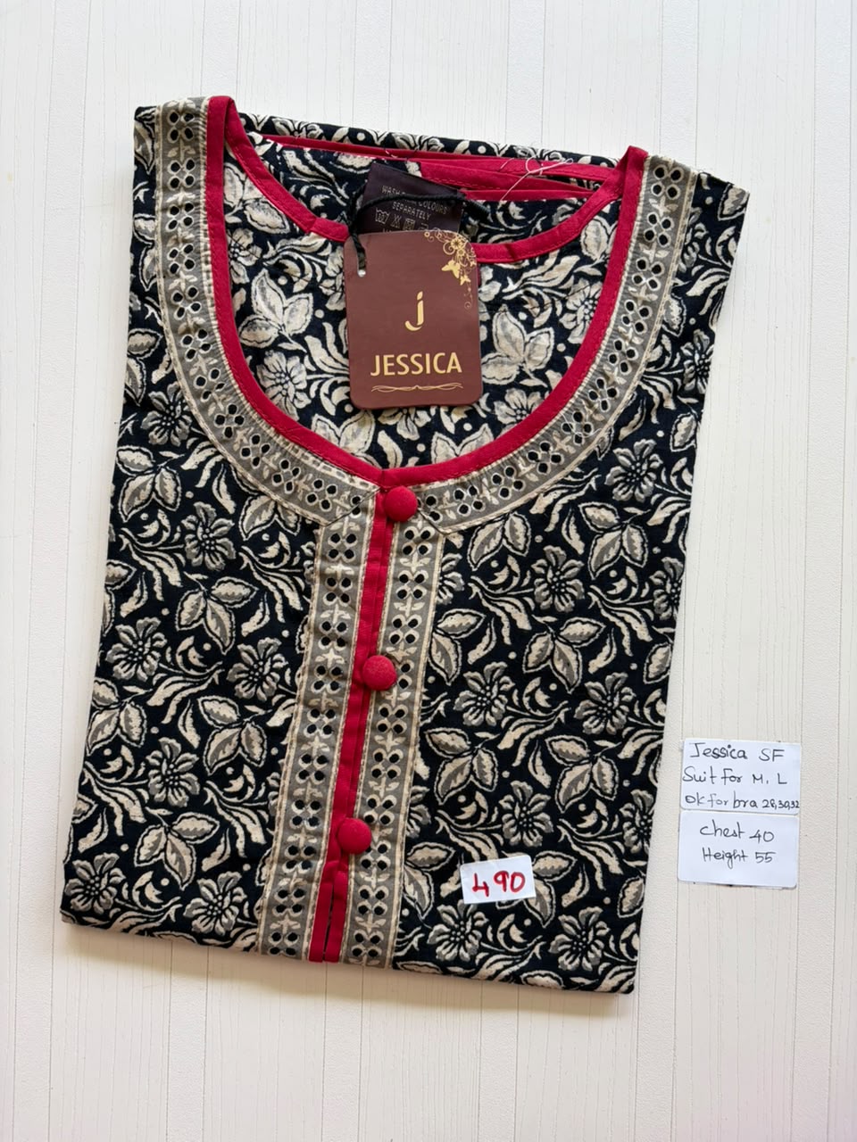 AJS 193 Jessica Slimfit VV AL JC Nighty 550