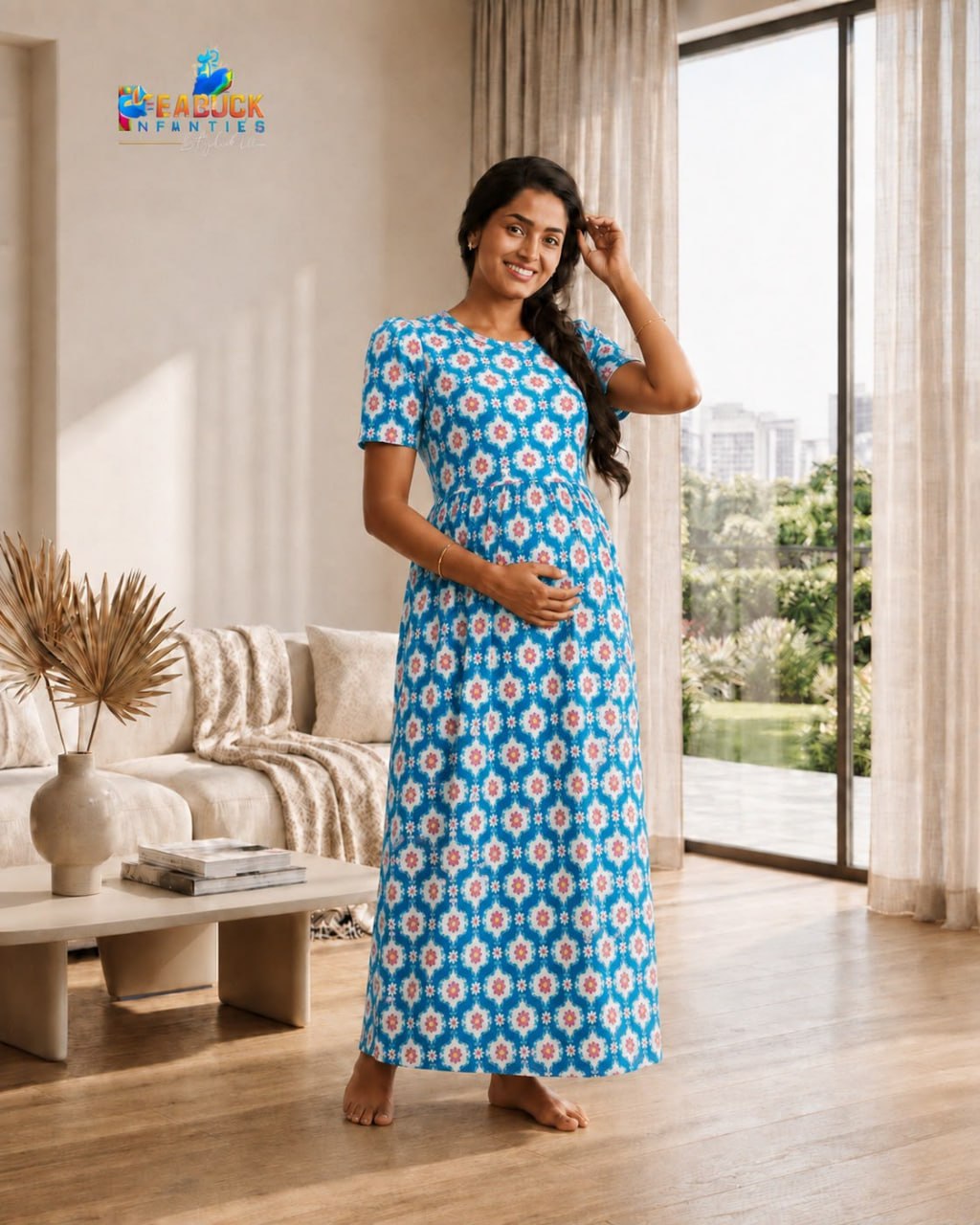 ZFS013 Zipless Feeding Frock ZP FD