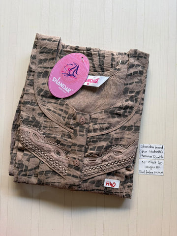 ASS 343 Shandar Spun nighty