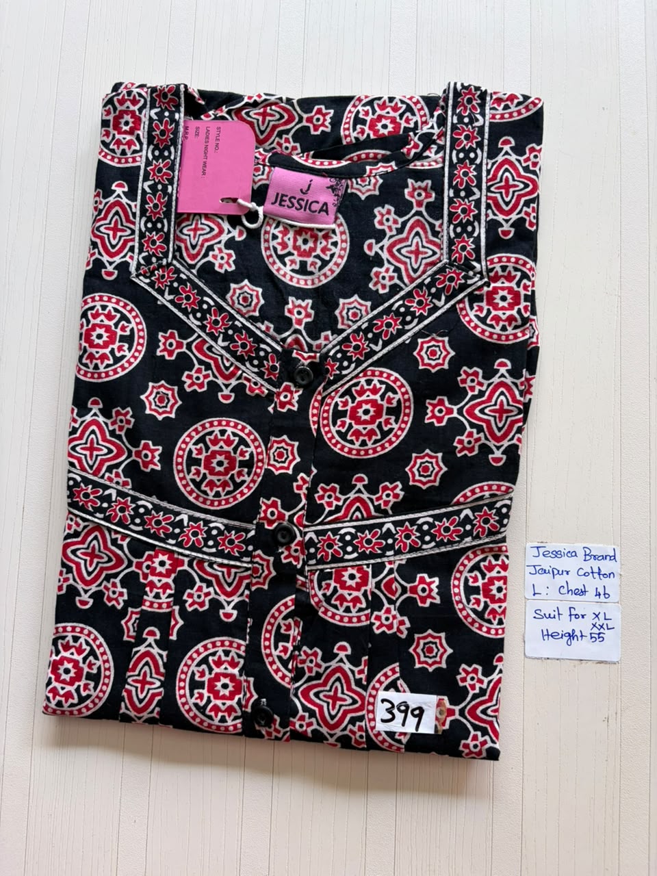 BJS 2037 Jessica Pleats JC Nighty 550