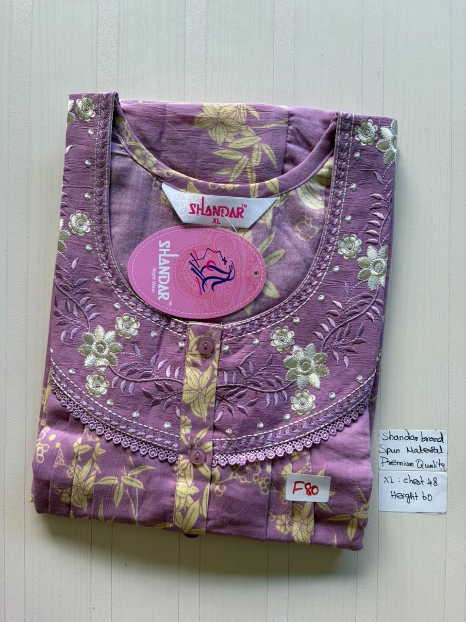 CSS 369 Height Shandar Spun nighty