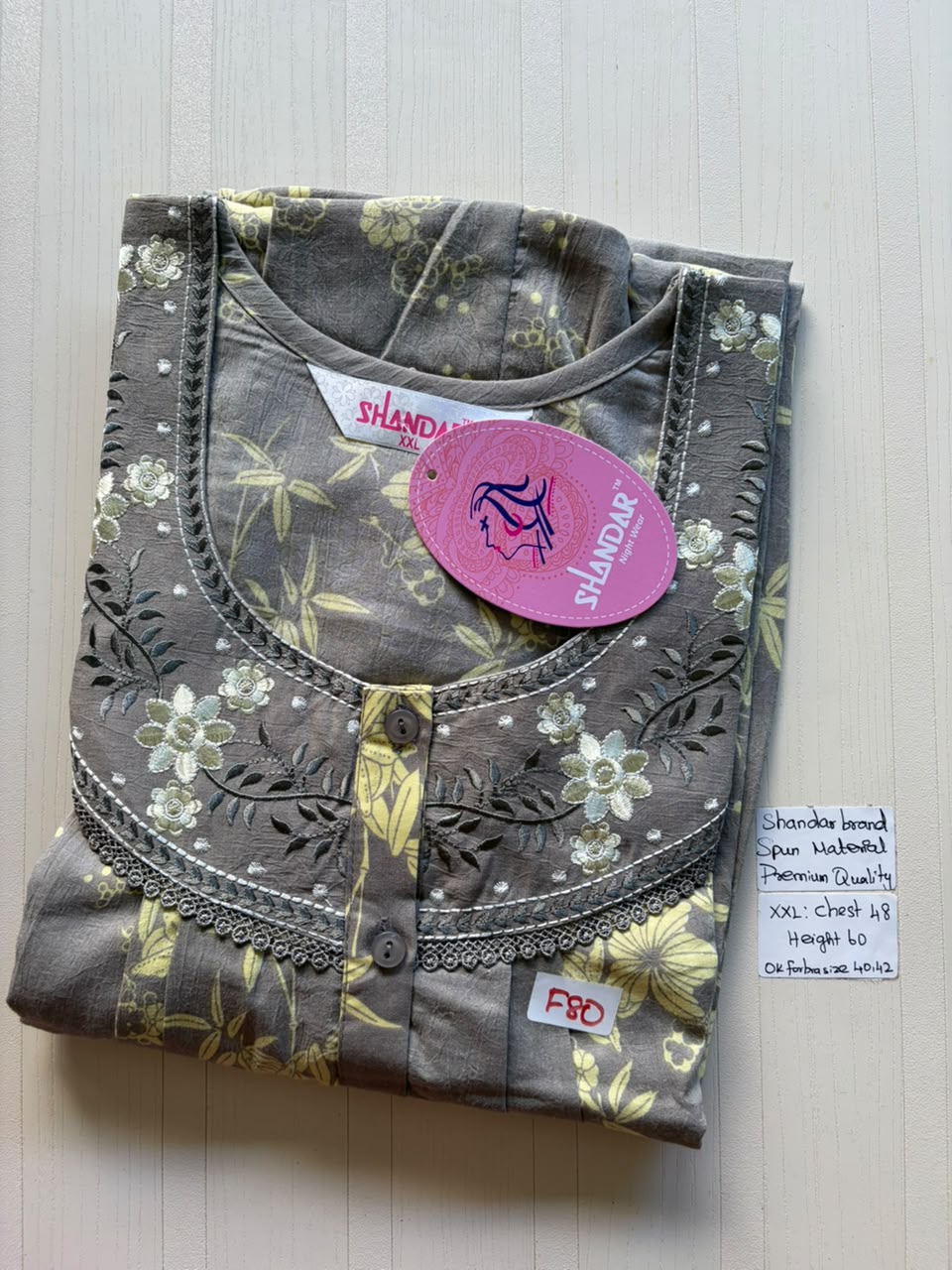 DSS 005 Height Shandar Spun nighty