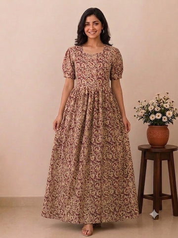 MFS141 Peacock Height maxi frock YY1 YY2