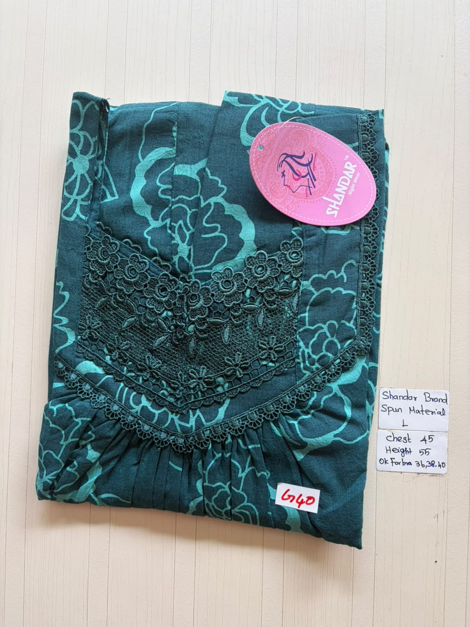 BSS 255 Shandar Spun nighty