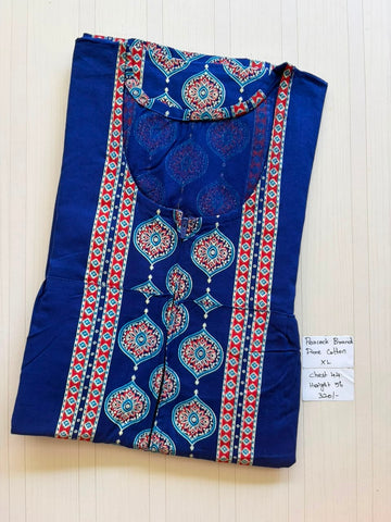 AASHP006 Peacock Pleats Zip Nighty HP BP