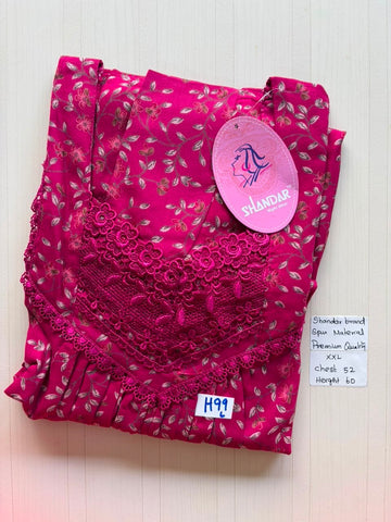 DSS 252 Height Shandar Spun nighty