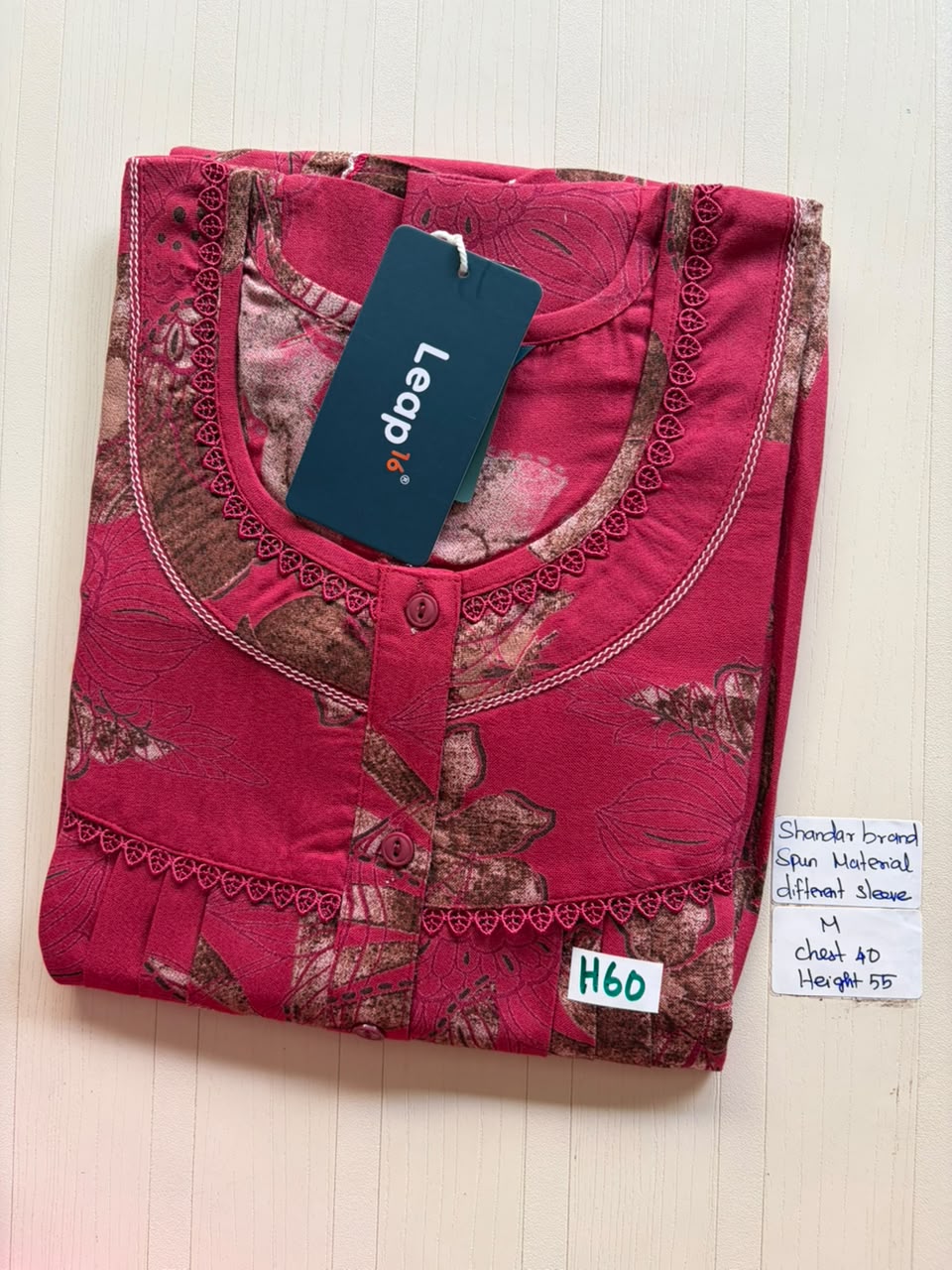 ASS 468 Shandar Spun nighty
