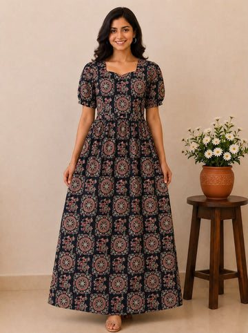 MFS223 Peacock Height maxi frock YY1 YY2