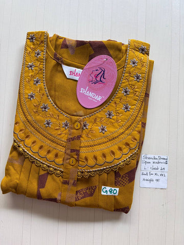 bss 320 Shandar Spun nighty