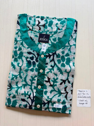 BJS 1051 Jessica VV AL Batik Nighty 550