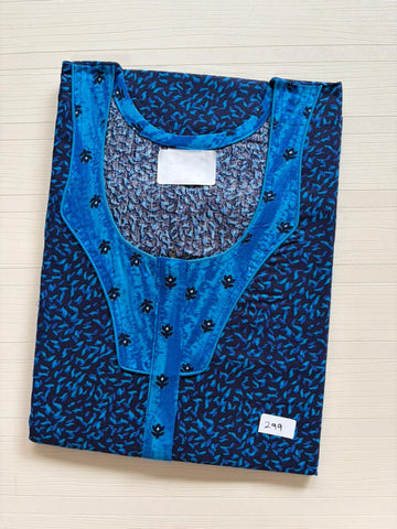 AASZ 150 Height Peacock Zip Nighty BP CPS