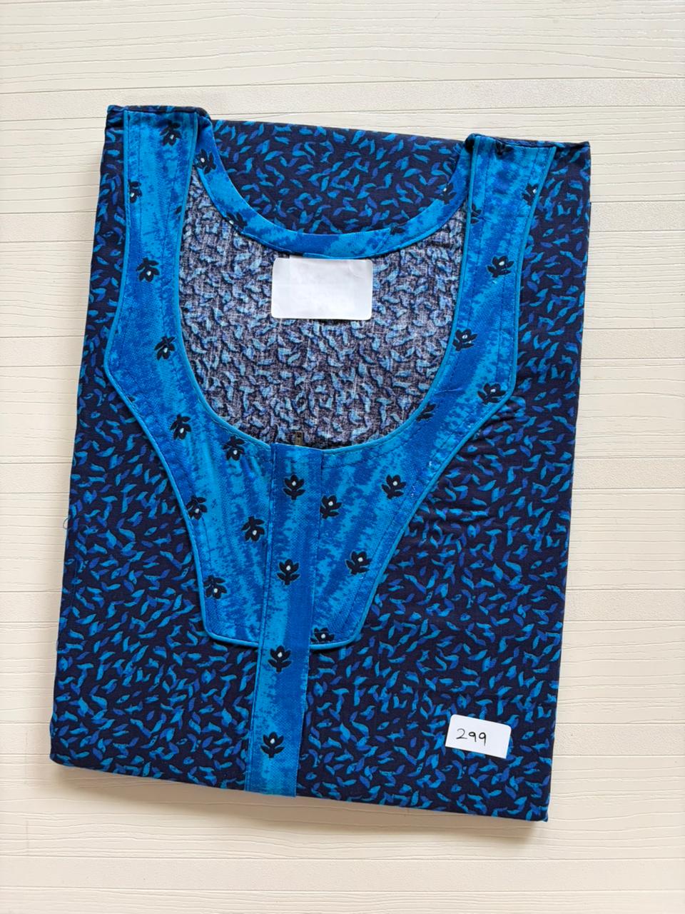 AASZ 150 Height Peacock Zip Nighty BP CPS