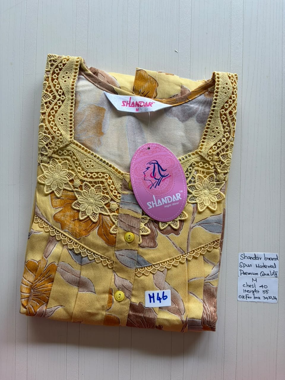 ASS 239 Shandar Spun nighty