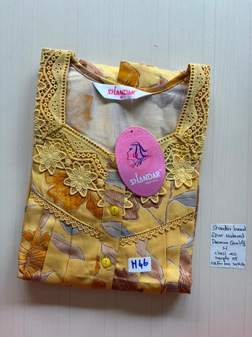 ASS 239 Shandar Spun nighty