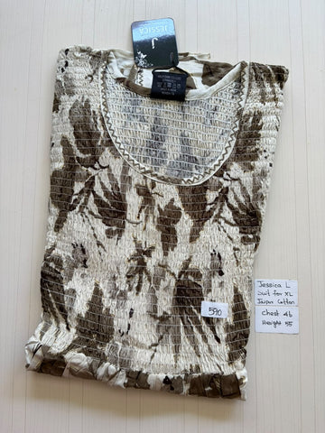 BJS 1521 Jessica Smoking Frock JC Nighty 550