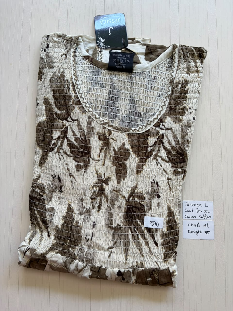BJS 1521 Jessica Smoking Frock JC Nighty 550