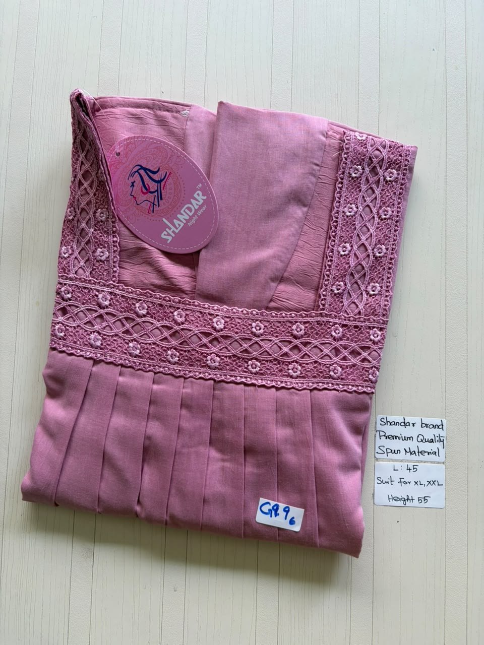 BS283 Shandar Spun nighty