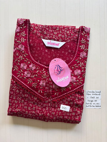 BSS 107 Shandar Spun nighty