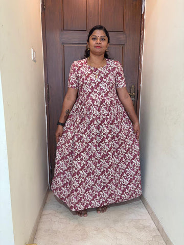 MFS 367 Peacock Height Maxi Frock YY1 YY2